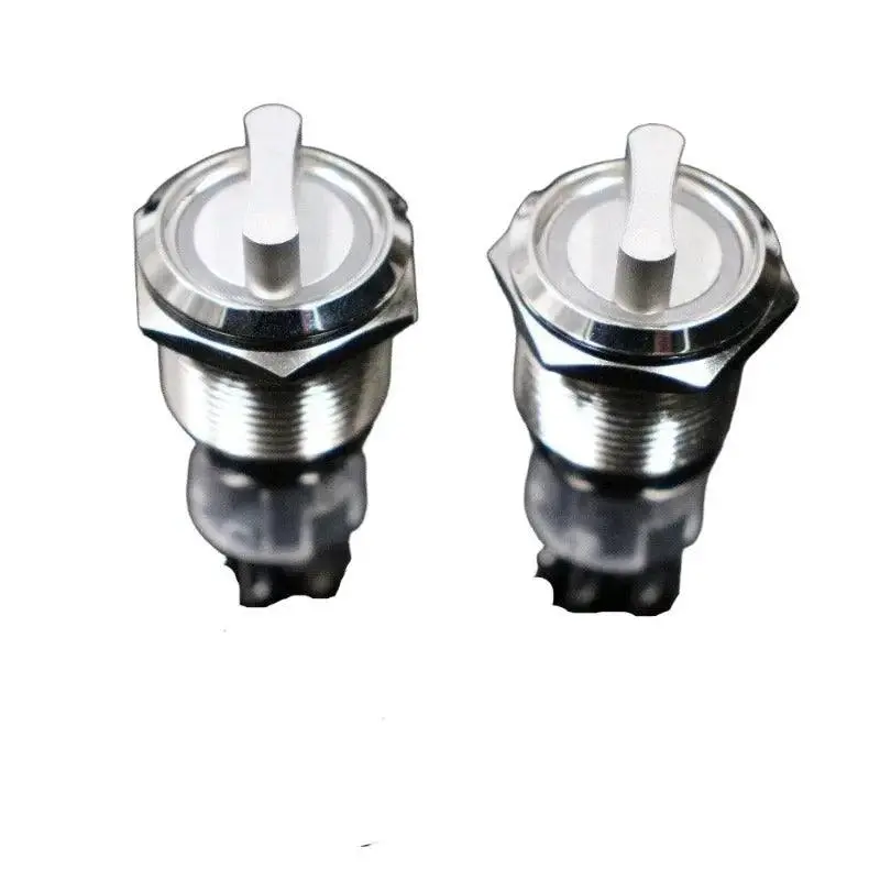 Earu- 19Mm 2 3 Position Metal Push Button Switch| 5V Up To 220V Optional 1