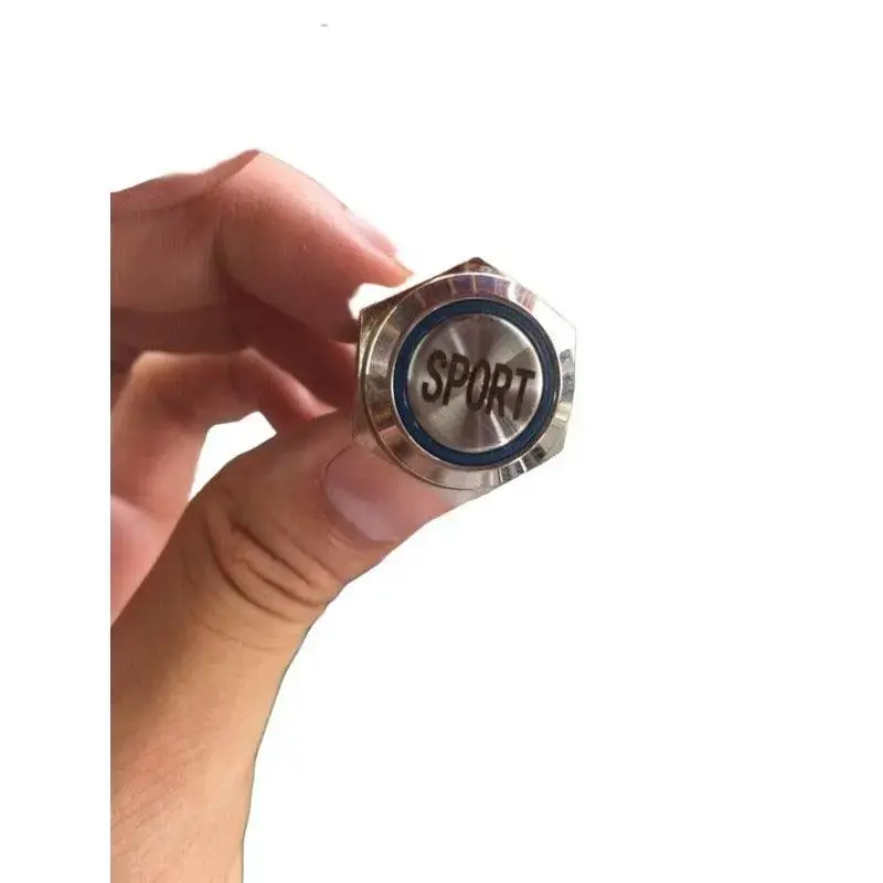 Earu -19Mm Waterproof Stainless Steel Metal Led Latching Push Button Switch 1