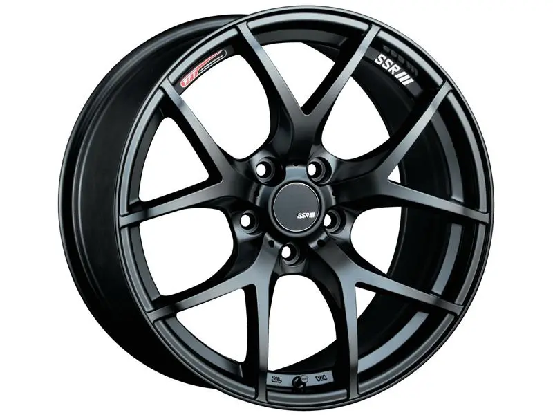 Ssr Gtv03 19X8.5 5X114.3 38Mm Offset Flat Black Wheel 11+ Wrx / 08+ Sti / 11+ Tc / 93-98 Supra 1