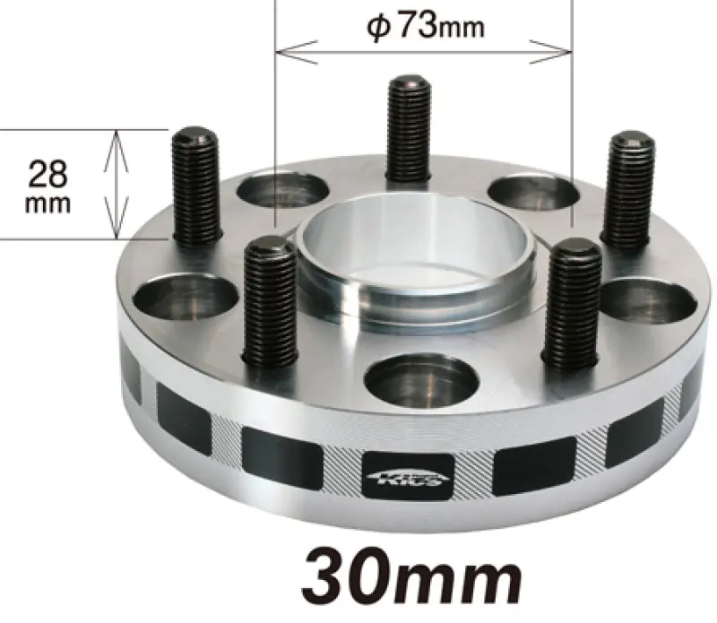 Project Kics 30Mm Thick 12X1.25 5X139.7 4Wd Wide Tread Spacers 1