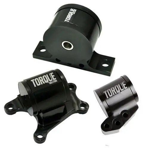 Torque Solution Billet Aluminum 3 Piece Engine Mount Kit: Mitsubishi Evolution Vii-Ix 2001-2006 1
