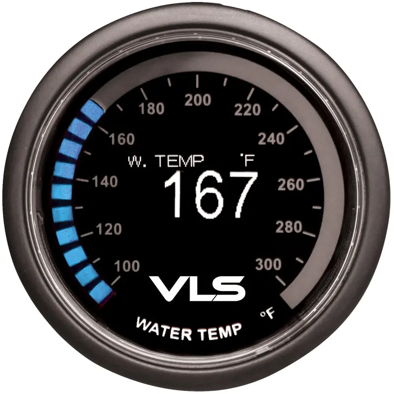 Revel Vls 52Mm 100-300 Deg F Digital Oled Water Temperature Gauge 1