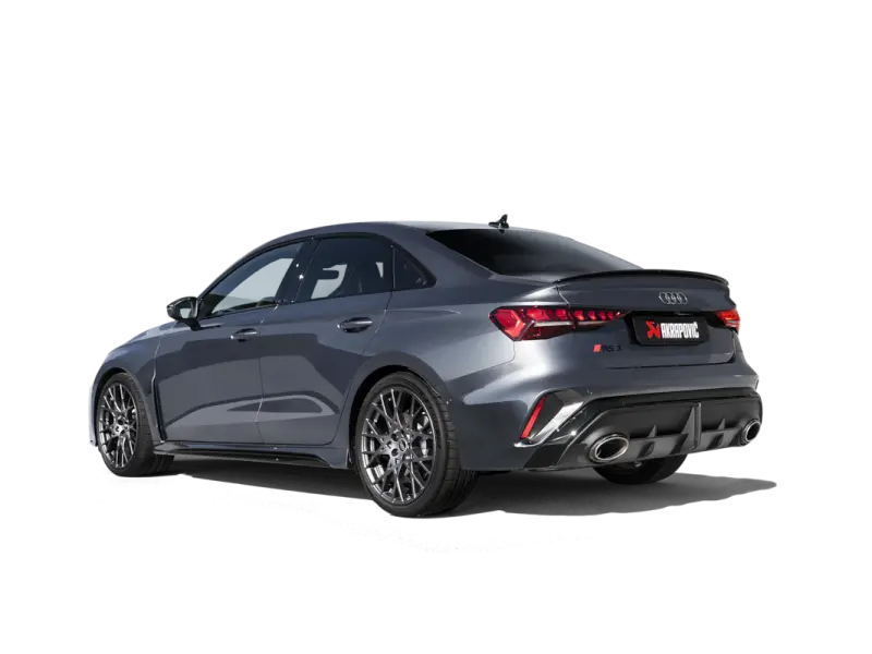 Akrapovic 2025+ Audi Rs3 Sedan (8Y Fl) Evolution Line Catback - Titanium: Req. P-Hf1636 Or P-Hf1431 1