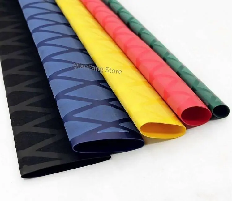 1M 50Mm Anti Slip Heat Shrink Tube For Fishing Rod Bicycle Wrap Electric Insulation Nonskid Waterproof Handle Racket Grip Sleeve 2