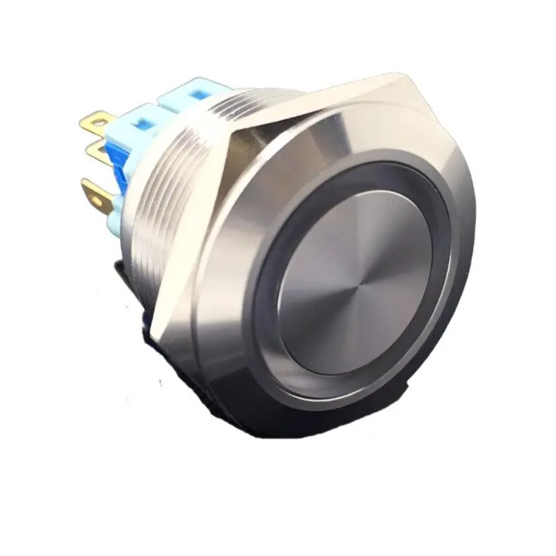 Earu -1No 1Nc 25Mm Metal Momentary Led Push Button Switch 1