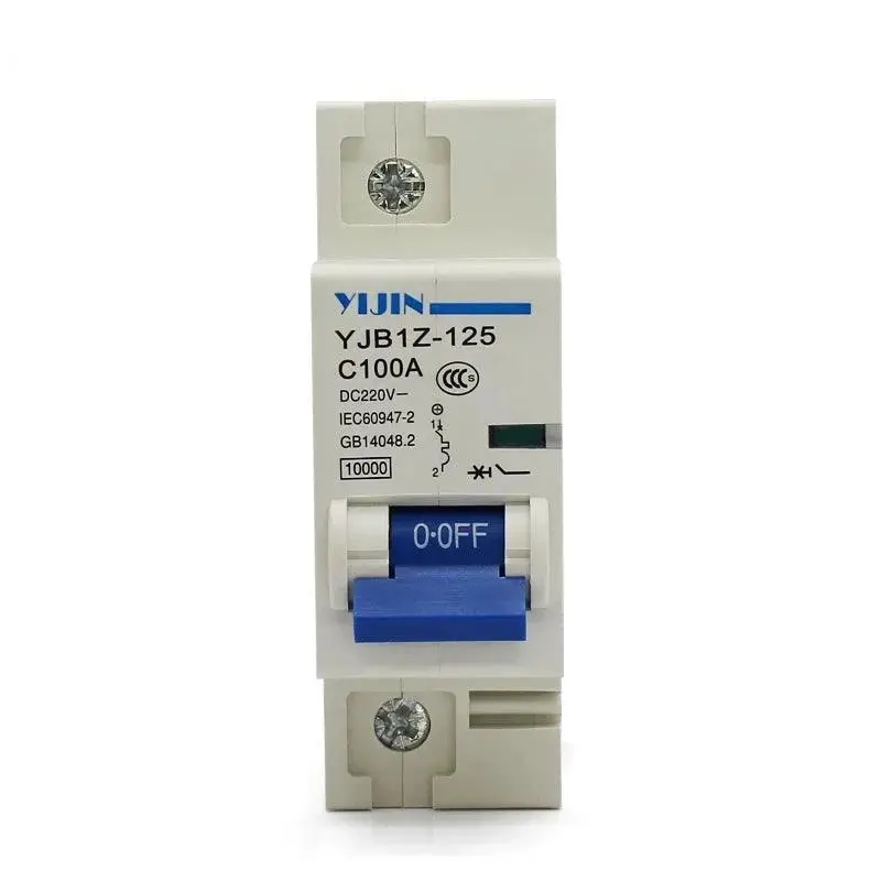 1P 100A Dc220v Dc Circuit Breaker For Pv Solar System 1