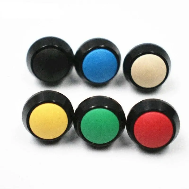 Earu -1Pc 12Mm Black Momentary Power Push Button Siwtch 1