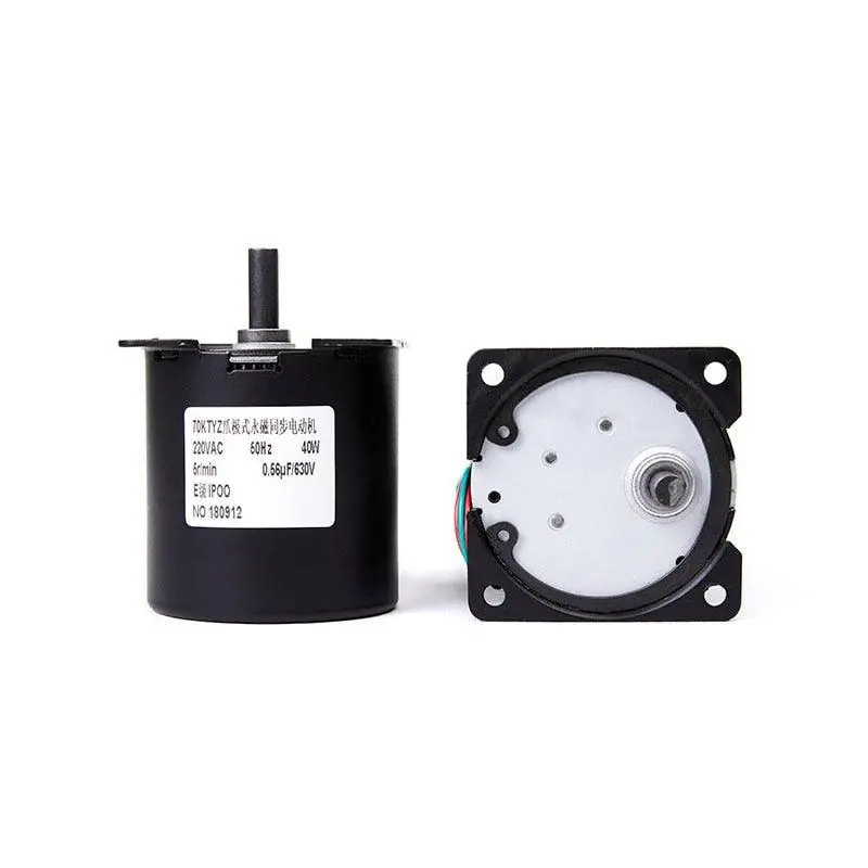 1Pc 70Ktyz Permanent Magnet Synchronous Motor 220Vac 40W 5