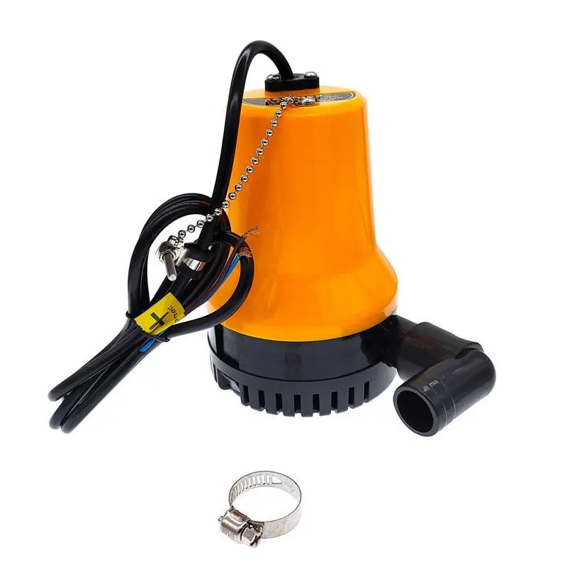 1Pcs 12V Submersible Water Pump Bilge Pump Mini Cabin Drainage Pump 1