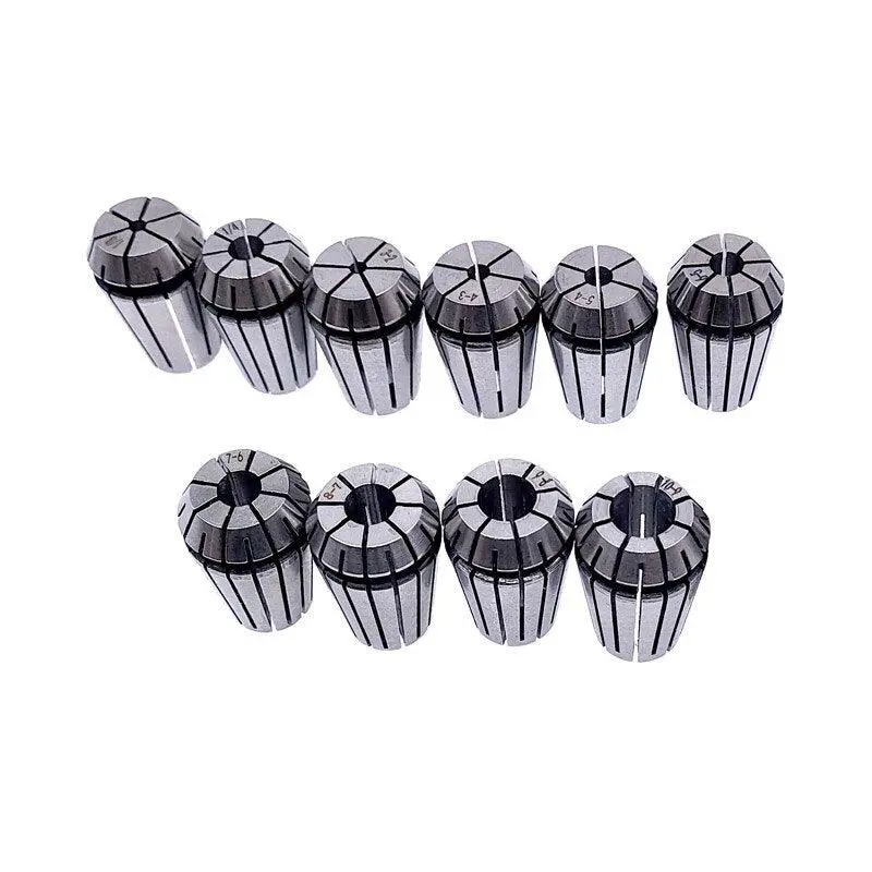 1Pcs Er16 1/4 1/8 1/2/3/4/5/6/7/8/9/10Mm Precision Spring Collet Chuck For Cnc Milling Tool Holder Engraving Machine 3