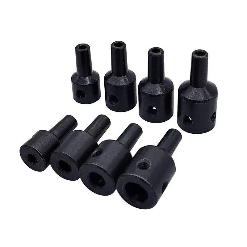1Pcs Jt0 Drill Chuck Adaptor Connecting Rod Shaft Sleeve Steel Copper Coupling 4Mm/5Mm/6Mm/8Mm 1