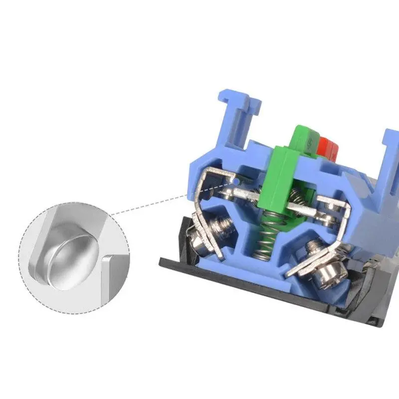 1Pcs La38-11 22Mm High-Quality Rotary Button Switch Key Button 2 Bit 3 Bit 1No 1Nc / 2No Power Control Switch 4