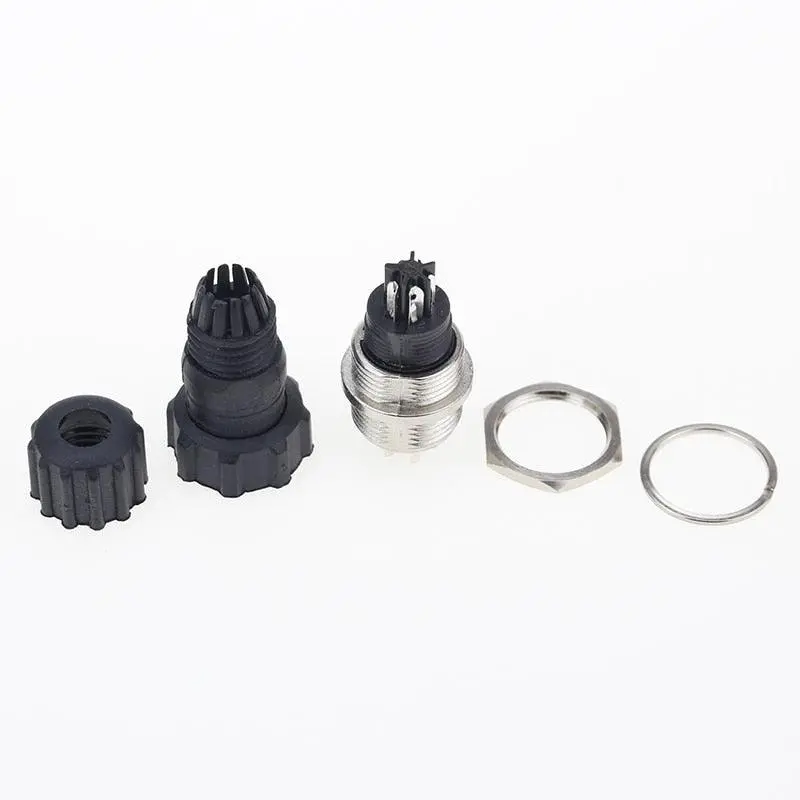 1Set Gx16 2/3/4/5/6/7/8/9/10 Pin Aviation Connector M16 Waterproof Male&Amp;Female Plug And Socket Ip65 5