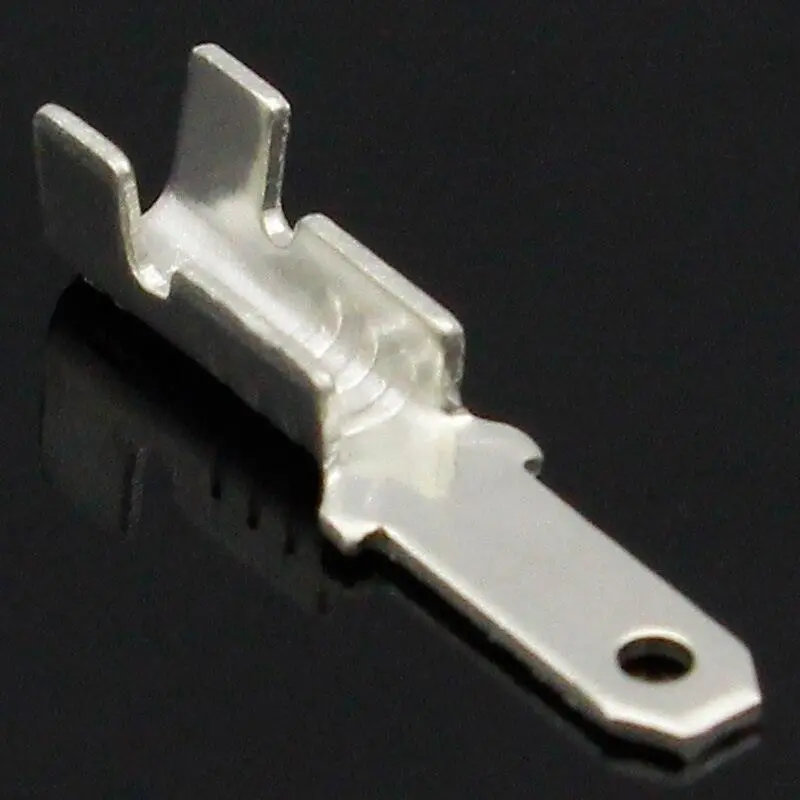 2.8Mm Crimp Terminal Female Spade Connector +Male Spade Connector+ Case 100Pcs 2