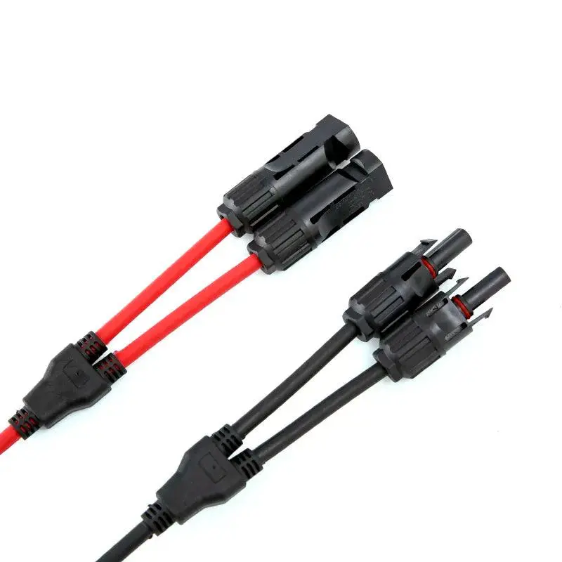 2 To 1 Hot Selling Pv Mate Y Branch Connector With 4Mm2 Solar Cable For Solar Pv System Solar 1000V 30A 1
