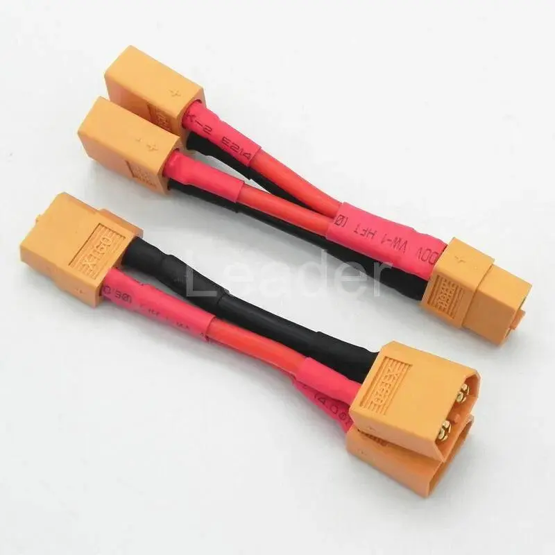 20 Pcs/Lot Xt90 Parallel Battery Connectors Adaptor Cable Extension Y Splitter For Parallel Battery Connection Zd0192 1