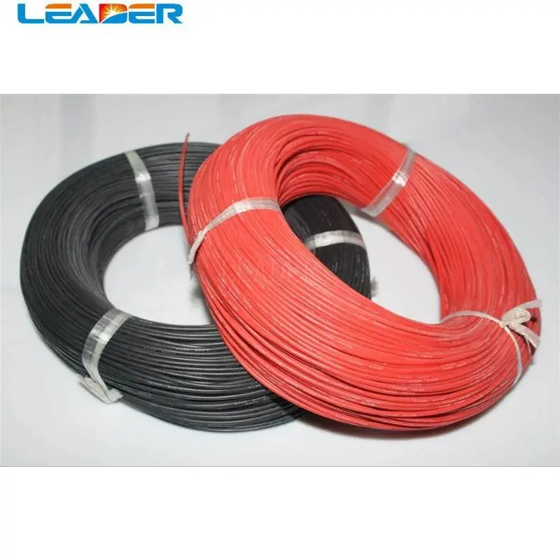 200 Meters/Roll 18/20Wg High Temperature Soft Silicone Cable Tinned Copper Heatproof Silicone Silica Gel Wire Cable 1