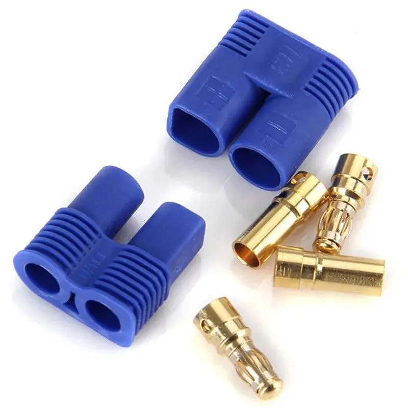 200 Pairs Ec3 Banana Plug Female Male Bullet Connector With Housing For Rc Esc Lipo Battery Motor 1