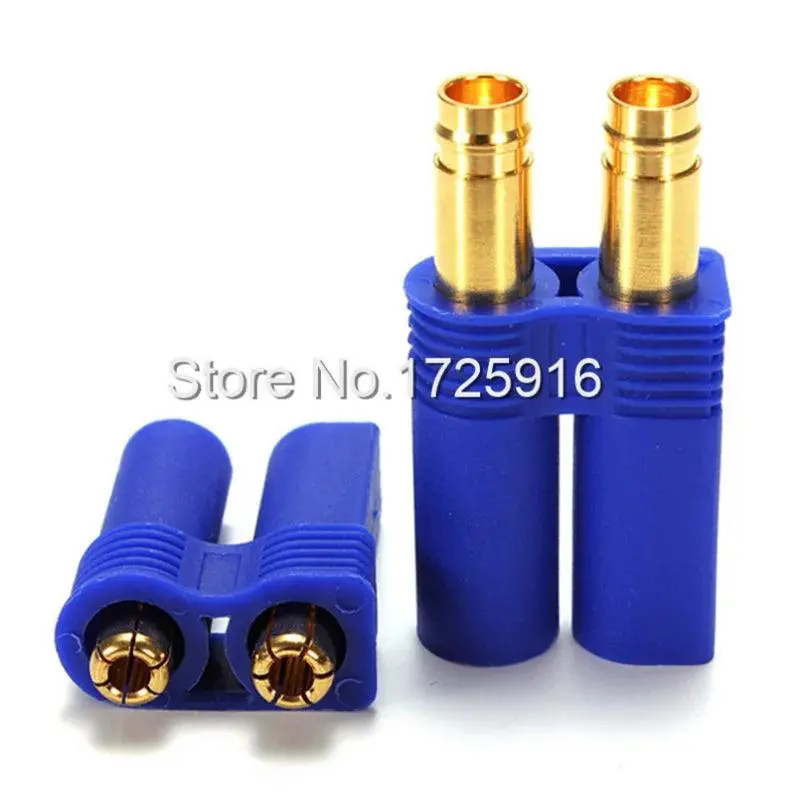200 Pairs/Lot Ec5 Banana Plug 5.0Mm Female Male Bullet Connector For Rc Esc Lipo Battery Motor Part Plug Dz0102 1