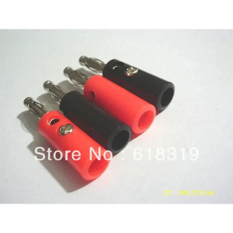 200 Pcs High Quality Banana Plug For 4Mm Binding Post Speaker 1