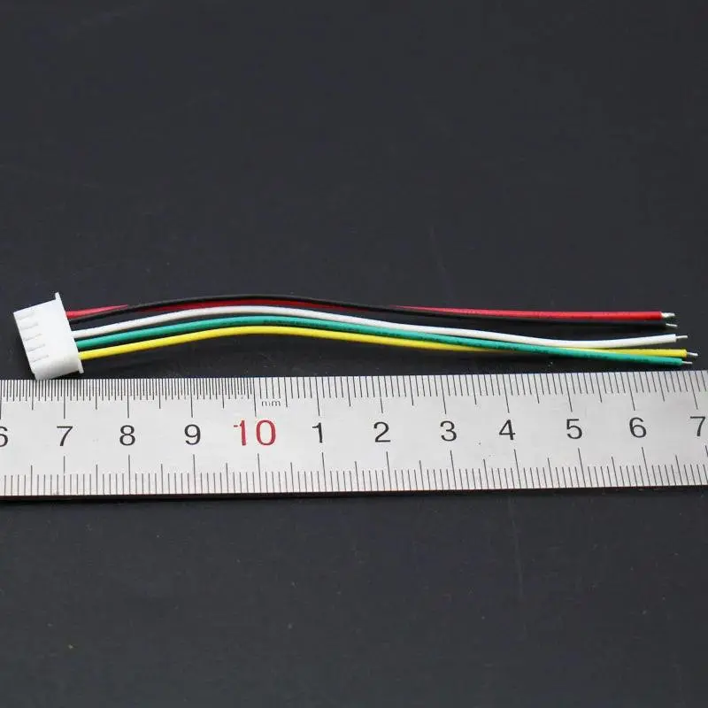 200 Pcs /Lot  5S  Lipo Jst Xh Balance Wire Extention Lead 100Mm 26 Awg  With Connector Pin 1