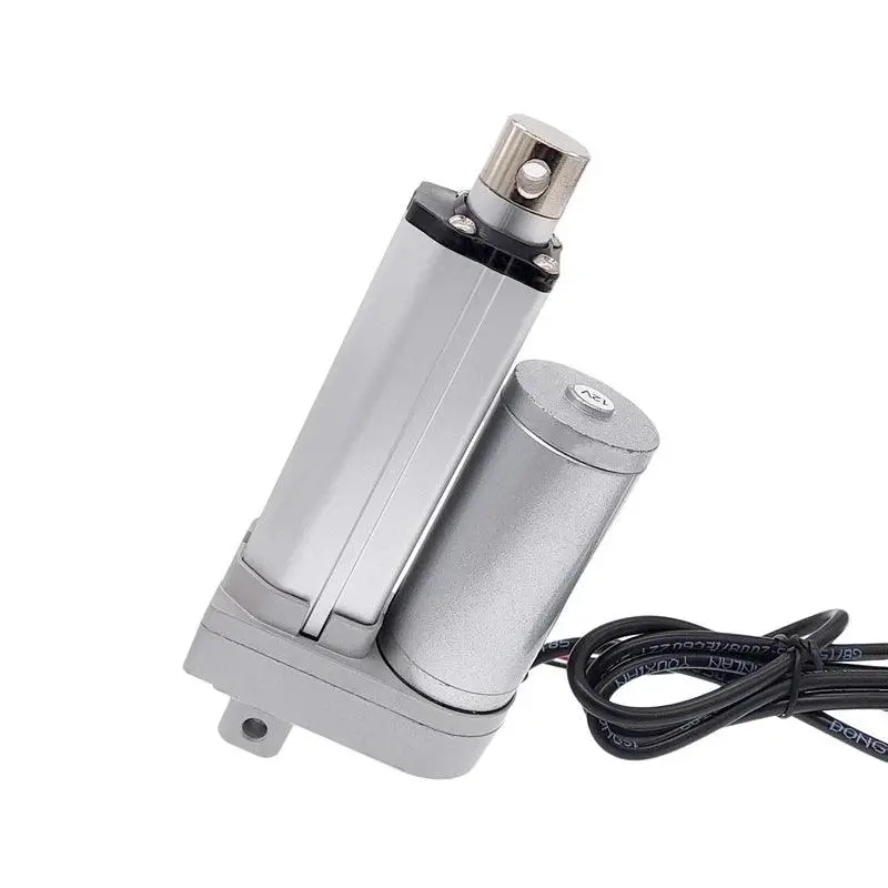 2000N Electric Dc Linear Actuator 12V 24V Telescopic Stroke 50Mm 100Mm 200Mm 250Mm 300Mm 350Mm Motor Automatic Dc Lift Actuador 1