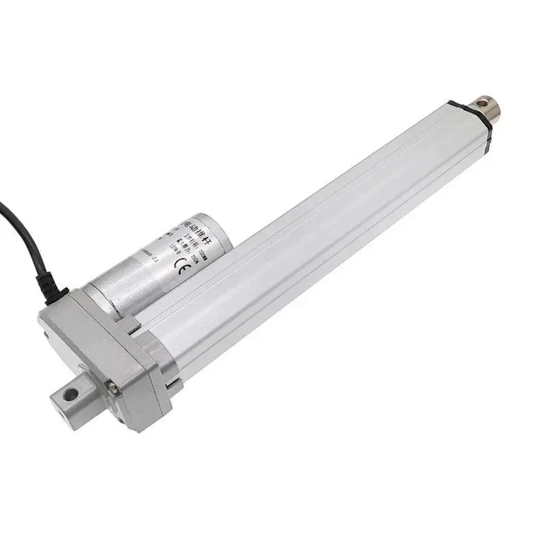 2000N Electric Dc Linear Actuator 12V 24V Telescopic Stroke 50Mm 100Mm 200Mm 250Mm 300Mm 350Mm Motor Automatic Dc Lift Actuador 2