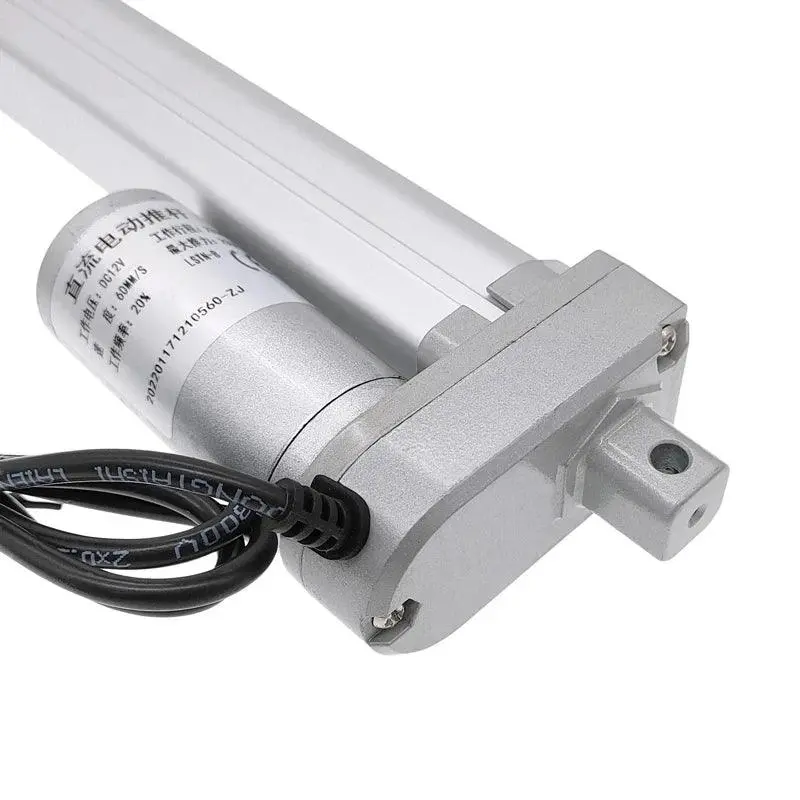 2000N Electric Dc Linear Actuator 12V 24V Telescopic Stroke 50Mm 100Mm 200Mm 250Mm 300Mm 350Mm Motor Automatic Dc Lift Actuador 5