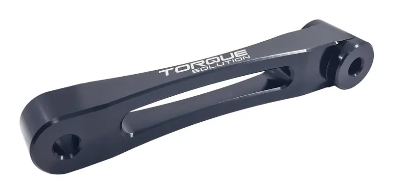 Torque Solution Solid Billet Pitch Stop Tranny Mount: Subaru - Black 1