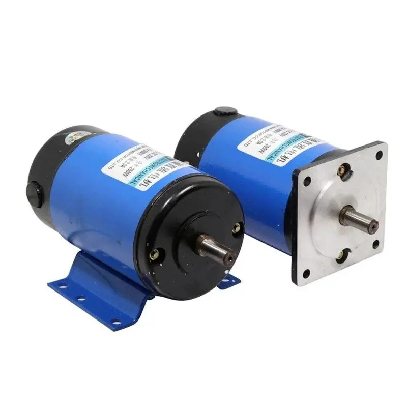 200W Permanent Magnet Motor Dc 220V 1800Rpm High Speed Motor Can Adjust Speed Forward And Reverse Electric Dc Mini Moter Engine 1