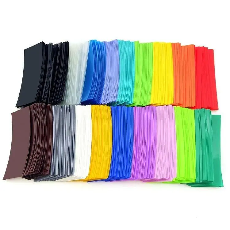 Pvc Heat Shrink Tubing For 18650/21700/26650/Aa/Aaa Batteries 1