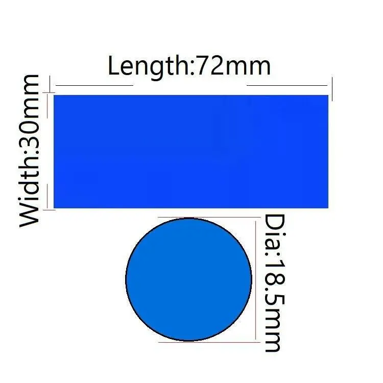 Pvc Heat Shrink Tubing For 18650/21700/26650/Aa/Aaa Batteries 3