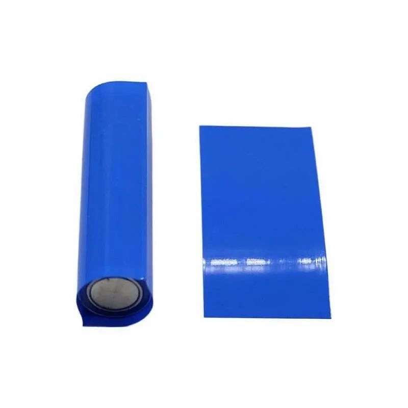 20/500Pcs 21700 Battery Film Tape Pvc Heat Shrink Tube Precut Shrinkable Sleeve Tubing Protect Pipe Cover For Batteries Wrap 2