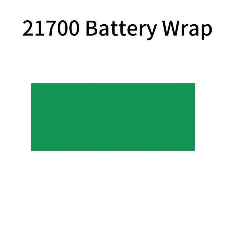 20 or 500 pcs PVC Heat-Shrink Battery Film Tape for 21700 Cells – Precut Insulating Sleeves for Battery Wrapping - Image 8