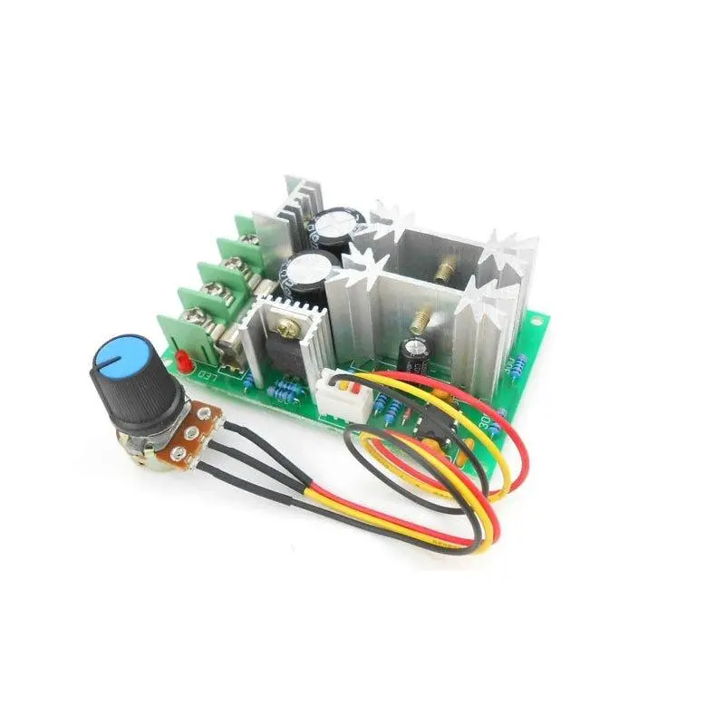 20A Dc Motor Speed Regulator 12V 24V 36V 48V High Power Drive Module Pwm Motor Speed Controller 1
