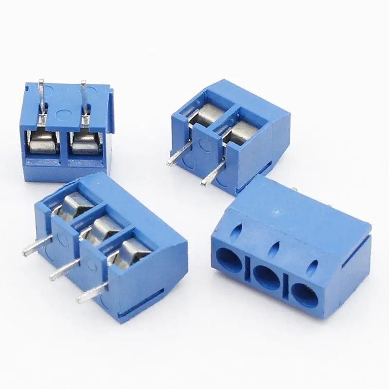 20Pcs Kf301-2P/Kf301-3P Kf301-5.0-2P Kf301-5.0-3P Kf301 5.08Mm Plug-In Screw Connector 1