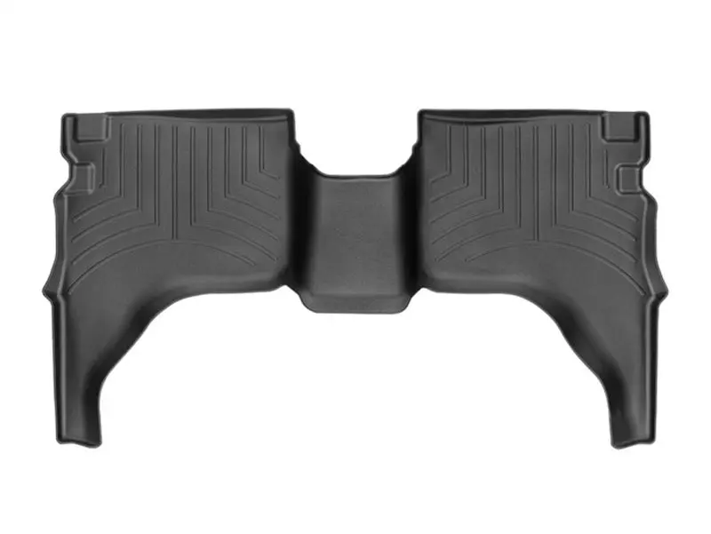 Weathertech 01-04 Toyota Tacoma Double Cab Rear Floorliner - Black 1