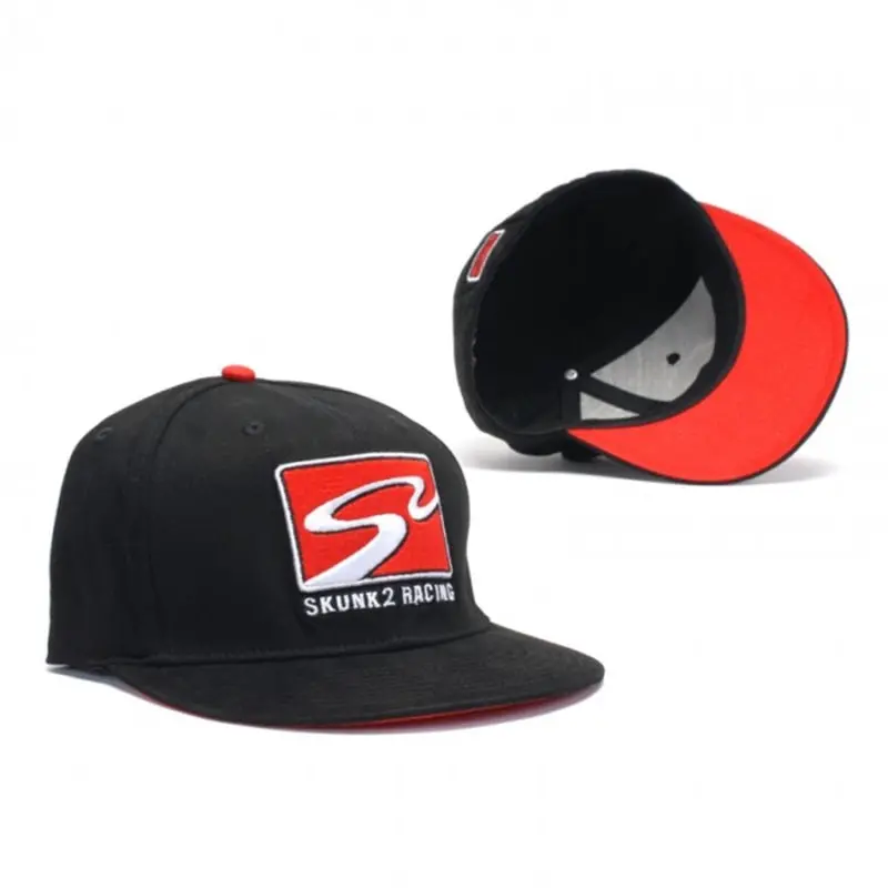 Skunk2 Team Baseball Cap Racetrack Logo (Black) - L/Xl 1