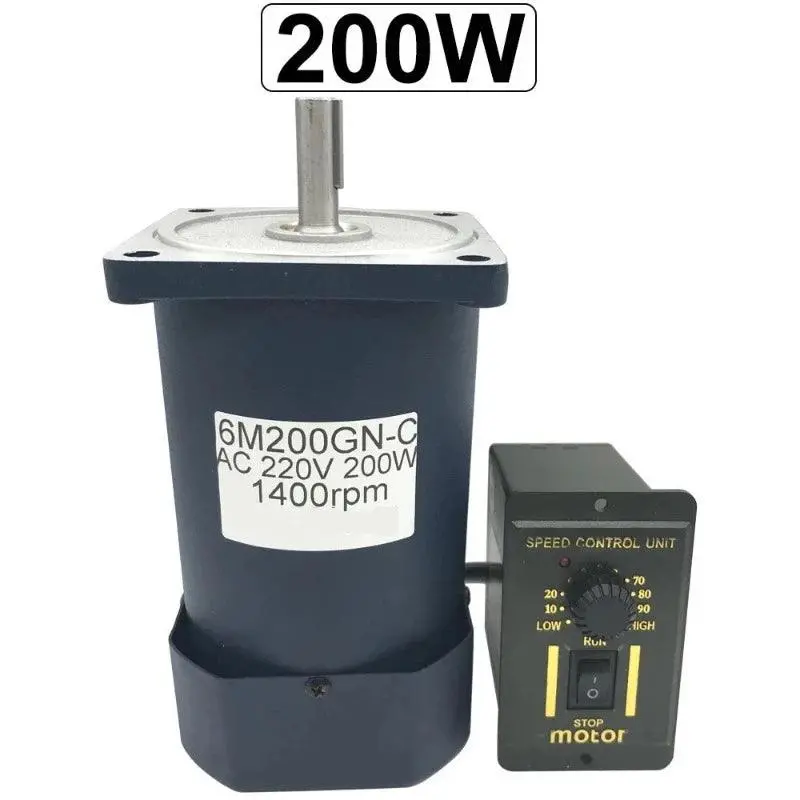 220V Ac Motor 200W Single Phase High Speed 1400Rpm 2800Rpm Electric Motor Speed Controller Reversed For High-End Smart Devices 1