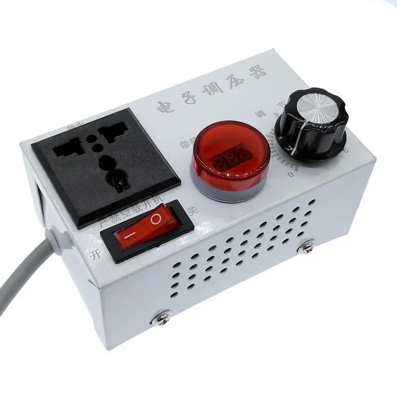 220Vac Scr 4000W Voltage Regulator Controle Temperature Regulation Speed Regulation Dimming 1