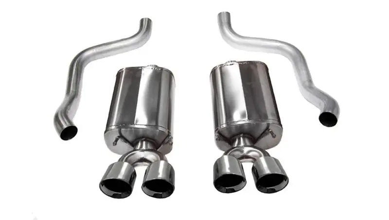 Corsa 2005-2010 Ford Mustang Shelby Gt500 5.4L V8 Polished Xtreme Axle-Back Exhaust 1