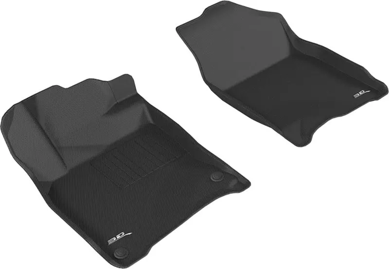 3D Maxpider 2016-2020 Honda Civic Kagu 1St Row Floormat - Black 1