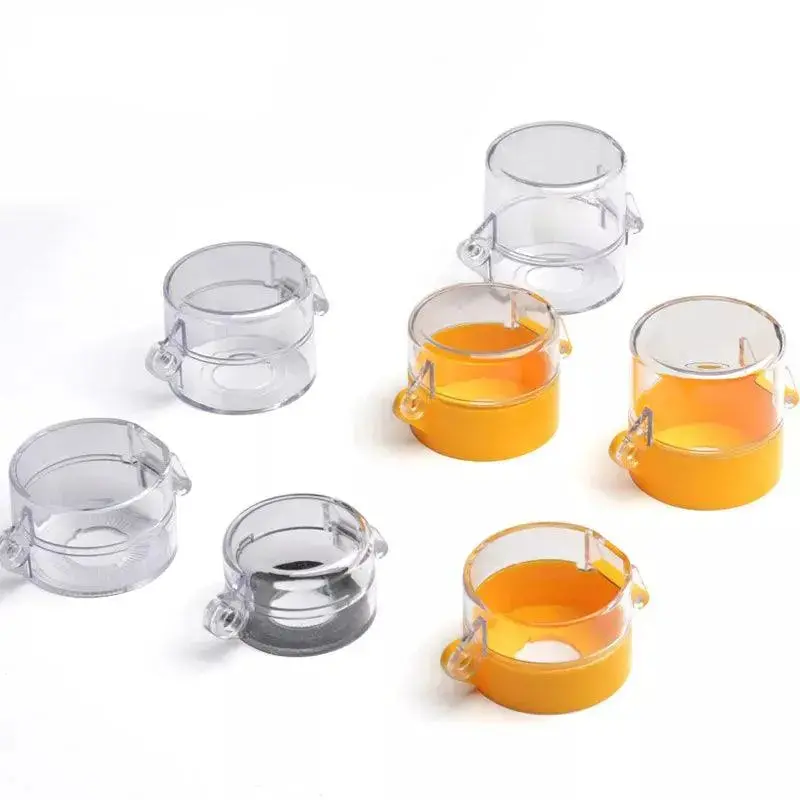 22Mm 25Mm 30Mm Mounting Hole Emergency Stop Button Cover Mushroom Head Protection Cover Dust Ring Plastic Fittings Diameter 55Mm 1