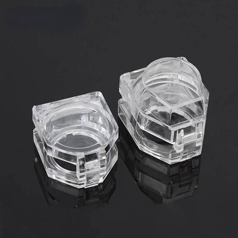 22Mm Button Protective Cover Transparent Square Knob Switch Protective Cover Flat Button Reset Button High Button 1