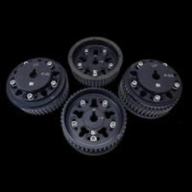 Brian Crower Adjustable Cam Gears Black For Subaru Ej205/Ej257 (Set Of 4) 1