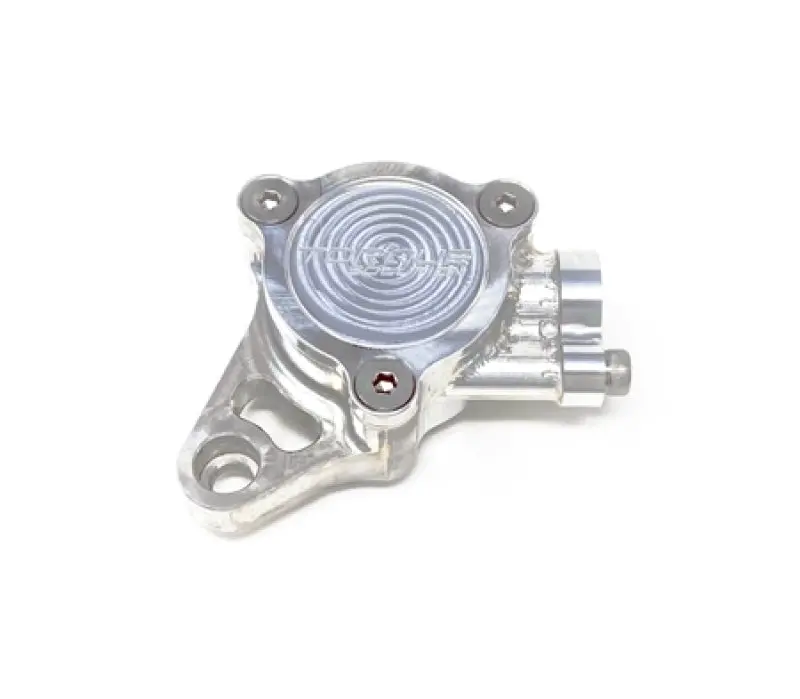 Torque Solution Billet Cam Sensor Housing Mitsubishi Evolution 4/5/6/7/8 - Silver 1