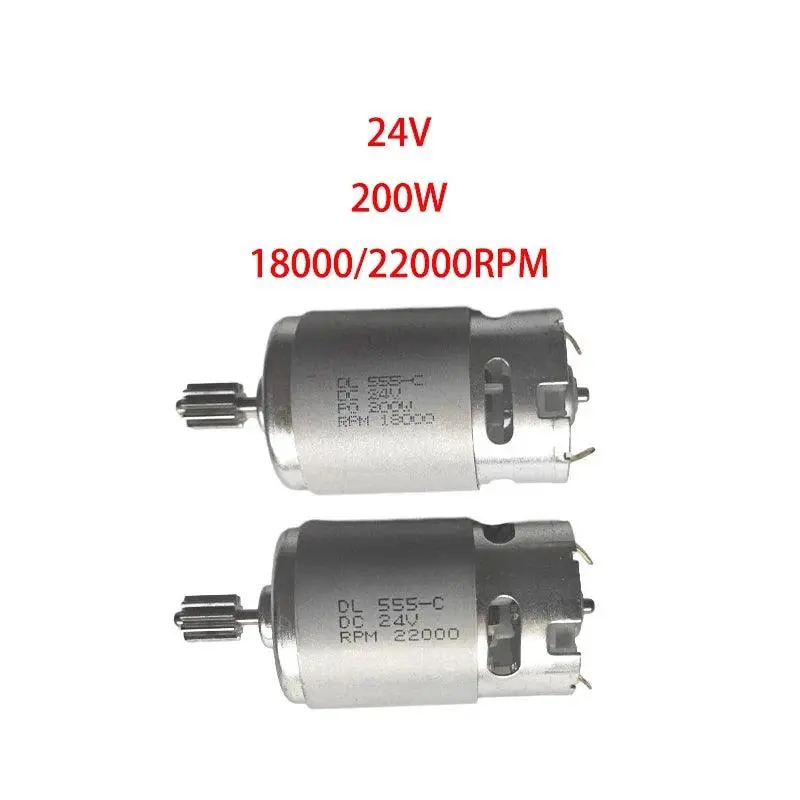 24V Rs555 200W Children's Electric Toys Car Motor 24V Dc Motor For Kid's Ride On Car 24V Engine For Kid's Electric Vehicle 1