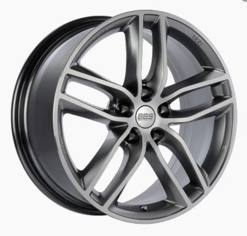 Bbs Sx 19X8.5 5X112 Et46 Gloss Platinum Diamond Cut Face Wheel -82Mm Pfs/Clip Required 1