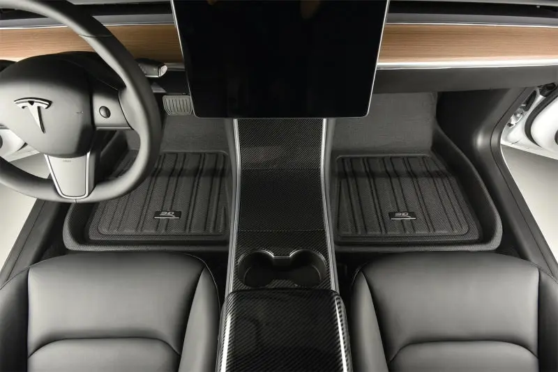3D Maxpider 2024 Tesla Model 3 Elitect Floor Mat 1St/2Nd Row 1