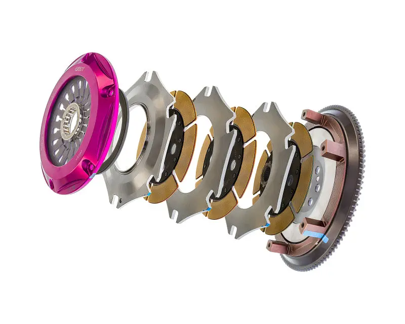 Exedy 1996-1996 Mitsubishi Lancer Evolution Iv L4 Hyper Triple Cerametallic Clutch Rigid Pull Type 1
